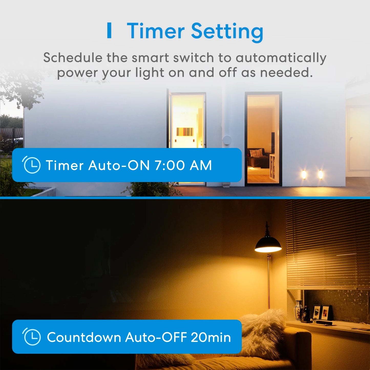 Meross HomeKit WiFi Light Switch – Smart Control with Alexa & Apple HomeKit