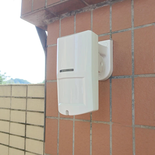 DC12V-24V Outdoor Wired MW PIR Motion Sensor – Pet Immune, Anti-Mask & IP65 Protection