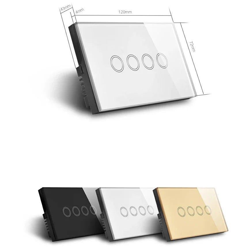 Melery WiFi Smart Light Switch – Touch Control with Alexa & Google Home