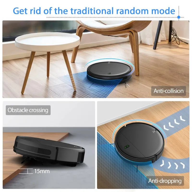 ONSON 2-in-1 Robot Vacuum & Mop Combo – Smart Cleaning for Pet Hair & Hard Floors