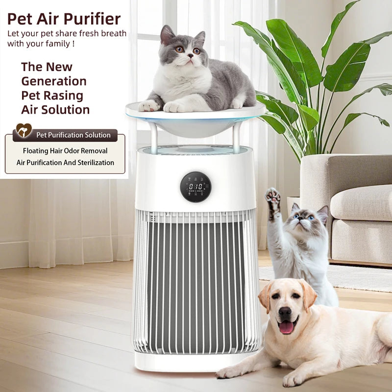 Smart WiFi Air Purifier – HEPA Filter Clean Air Machine for Small & Large Rooms