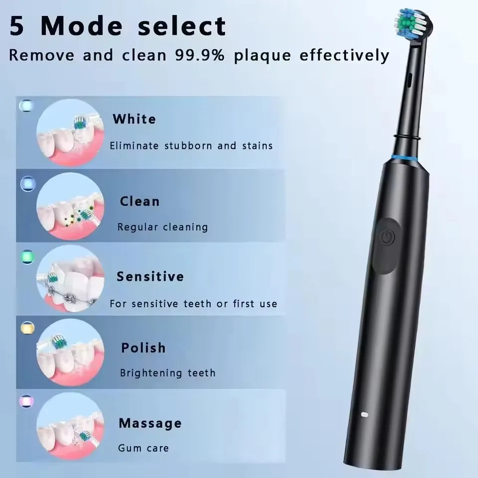 Electric Rotating Toothbrush for Adults