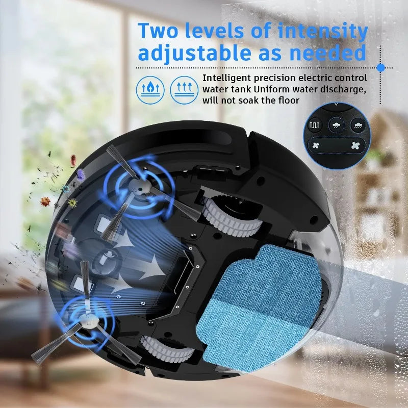 ONSON 2-in-1 Robot Vacuum & Mop Combo – Smart Cleaning for Pet Hair & Hard Floors