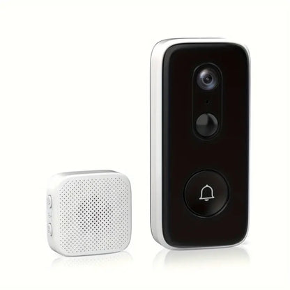 2K Wireless Doorbell Camera – Smart Home Security with Intercom & Night Vision