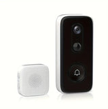 2K Wireless Doorbell Camera – Smart Home Security with Intercom & Night Vision
