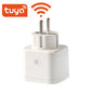 Tuya EU 16A Smart Plug with Power Monitoring – WiFi Smart Socket, Works with Alexa & Google Home
