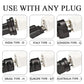 Universal Japan & America 2-in-1 Travel Adapter Plug – EU/UK/AU to US Converter (Type A/B), Compact Power Charger