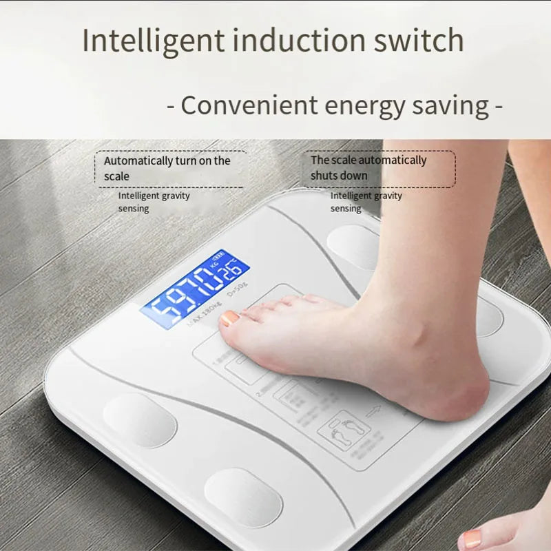 Smart Body Fat Scale – Bluetooth Weight & Health Analyzer