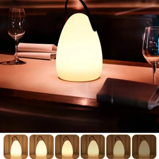 16 Color Tuya Intelligent Remote Control RGB LED Outdoor Waterproof Cordless USB Charging Table Lamp Camping Portable Decoration