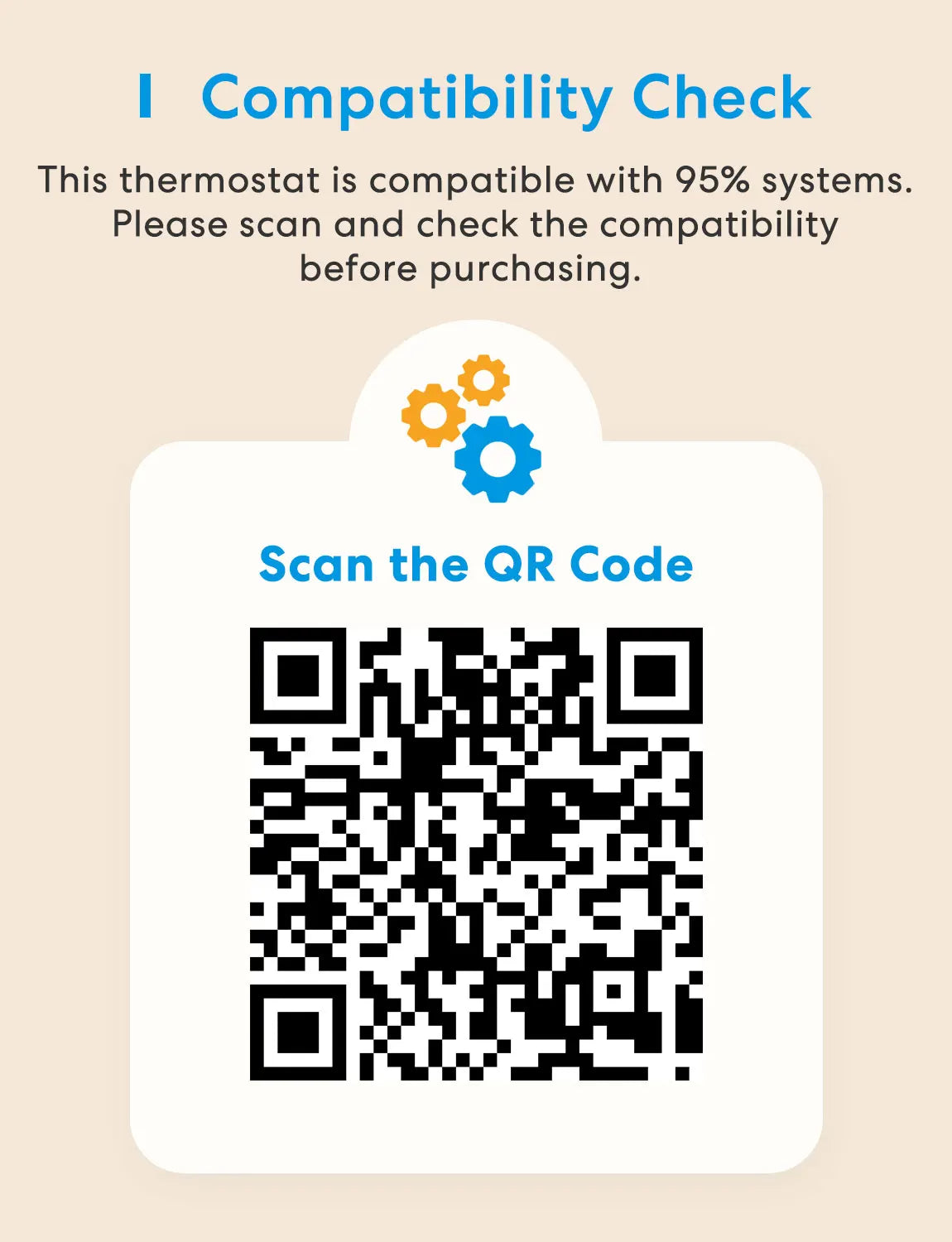 Meross Matter Smart Wi-Fi Thermostat – Compatible with 95% Heating & Cooling Systems
