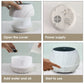 Tuya WiFi Smart Humidifier & Aroma Diffuser – 400ml Ultrasonic Mist Maker with Alexa & Google Control