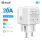 GIRIER Tuya WiFi Smart Plug 20A – EU Smart Socket with Power Monitor & Timer, 4200W, Works with Alexa & Google Home