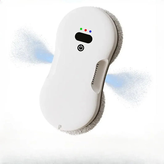 Window Cleaning Robot – Dual Nozzle, Ultra-Thin Design & Remote Control for Effortless Glass Cleaning