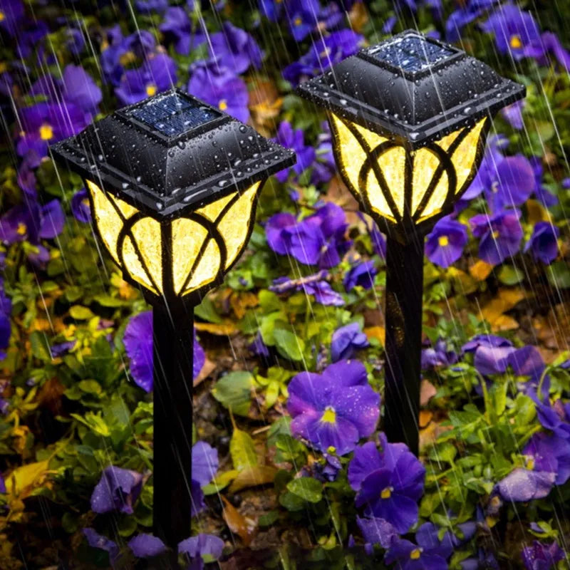 Outdoor Solar Intelligent LED Courtyard Light Automatically Illuminates  8  Outdoor /Props Outdoor Courtyard Light