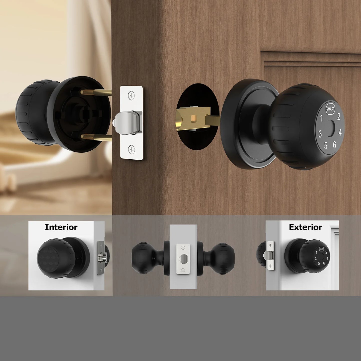 Smart, Secure & Convenient – Viladepot Fingerprint Door Lock