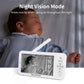 WiFi Baby Monitor – 5-Inch HD LCD Screen & Mobile App Control with PTZ Camera
