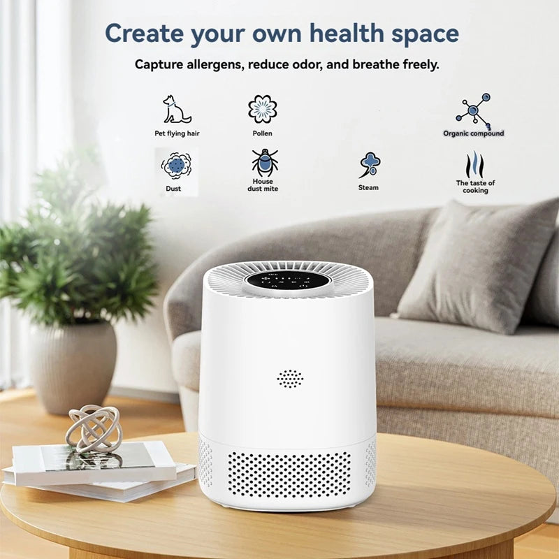 Smart WiFi Air Purifier – Formaldehyde Removal & Clean Air for Homes, Hotels & Offices