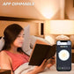Smart WiFi LED A19 Bulb, RGBCW Color Changing, Compatible with Alexa & Google Home & Echo Assistant, Dimmable, E26 Base