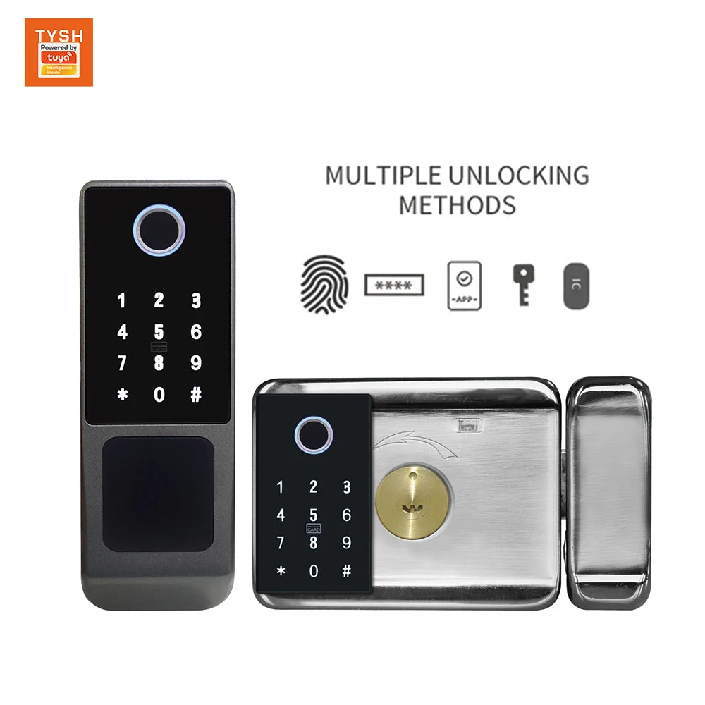 TYSH Tuya WiFi Smart Lock – Double Fingerprint Digital Security