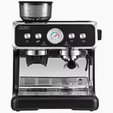 NEW 20Bar Electric Espresso Italian Coffee Maker Machine with Grinder Milk Frother Home Latté Cappuccino Capsule Barsetto BAE02S