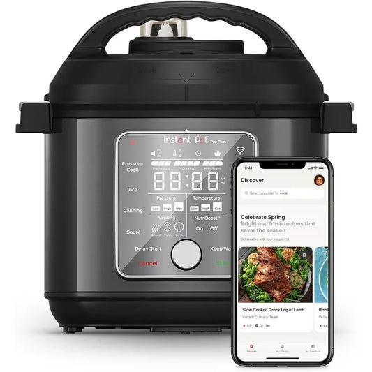 Instant Pot Pro Plus Wi-Fi Smart 10-in-1 Multi-Cooker – Pressure Cooker, Slow Cooker, Rice Cooker & More