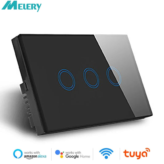 Melery WiFi Smart Light Switch – Touch Control with Alexa & Google Home