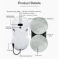 Window Cleaning Robot – Dual Nozzle, Ultra-Thin Design & Remote Control for Effortless Glass Cleaning