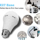 USB led Bulb e27 Rechargeable Light Bulb Smart Battery BulbTouch Control Dimmable LED Bulbs with Timing