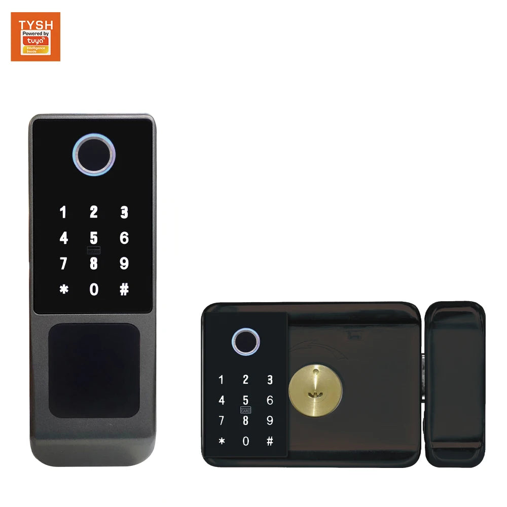TYSH Tuya WiFi Smart Lock – Double Fingerprint Digital Security