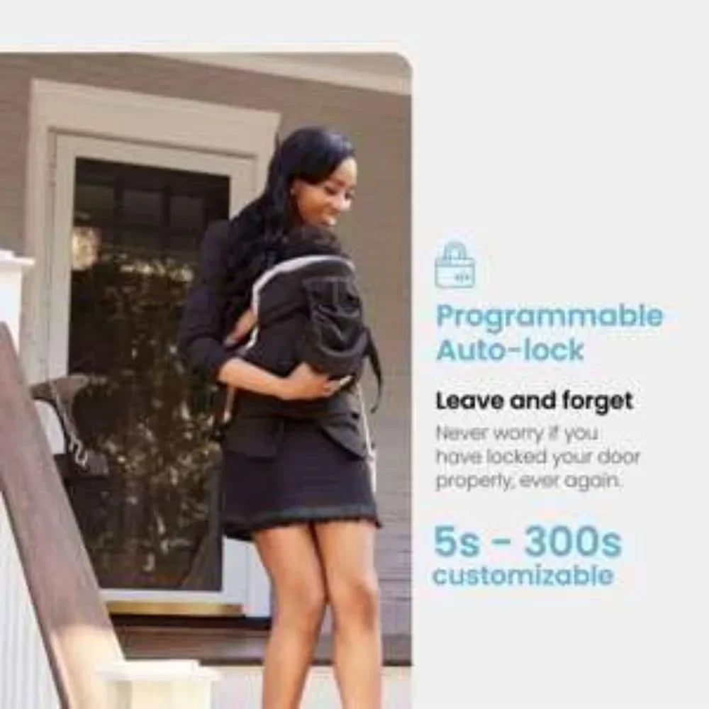 Secure Pro Smart Lock – WiFi Keyless Entry with 3D Fingerprint Sensor
