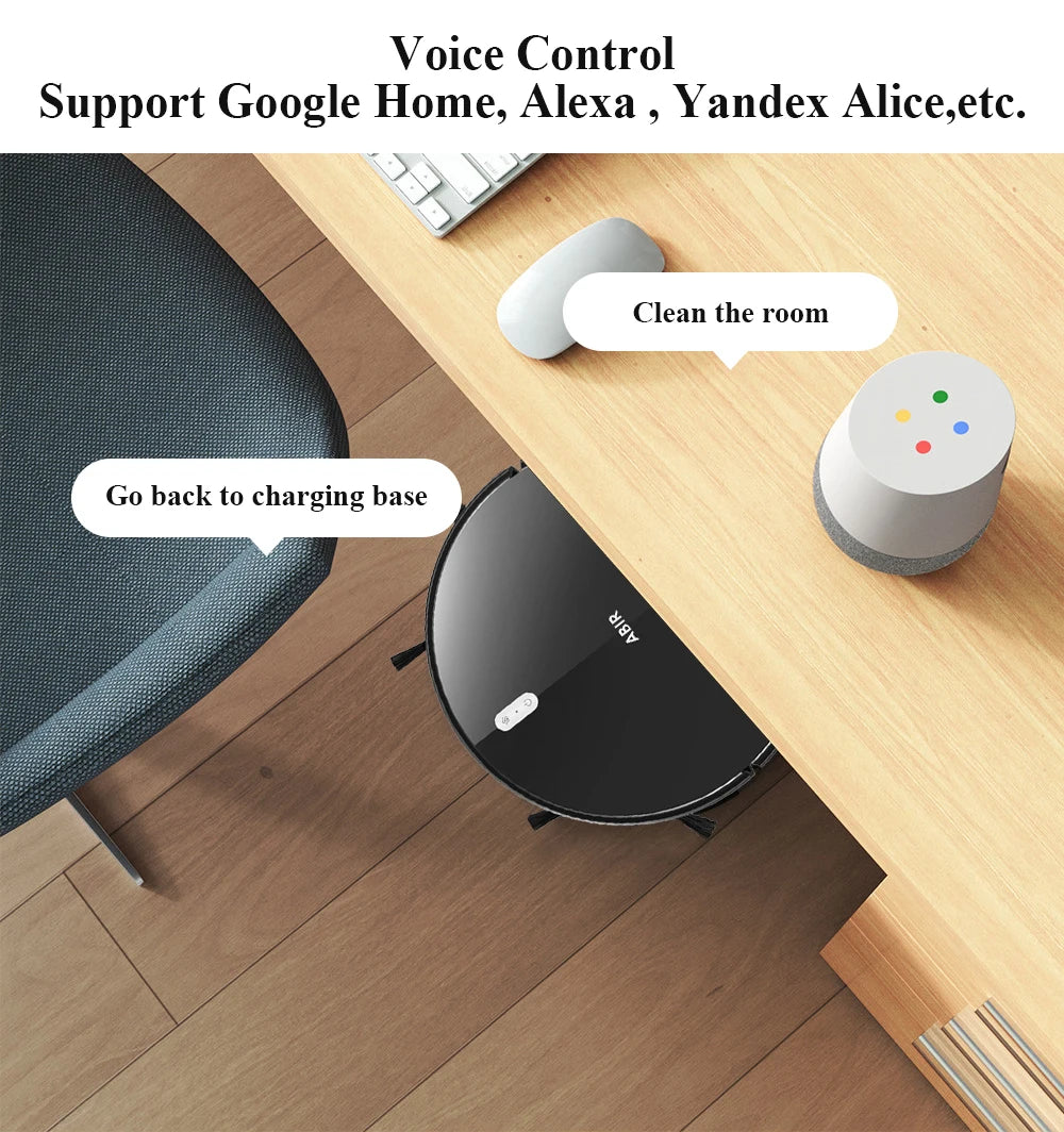 G20 Tuya WiFi Smart Robot Vacuum Cleaner & Mop – App Control for Effortless Cleaning