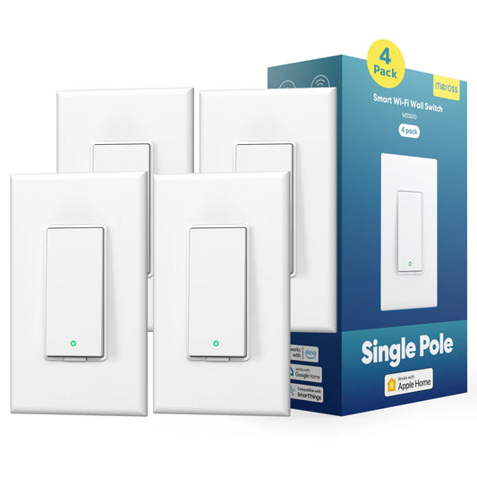 Meross HomeKit WiFi Light Switch – Smart Control with Alexa & Apple HomeKit