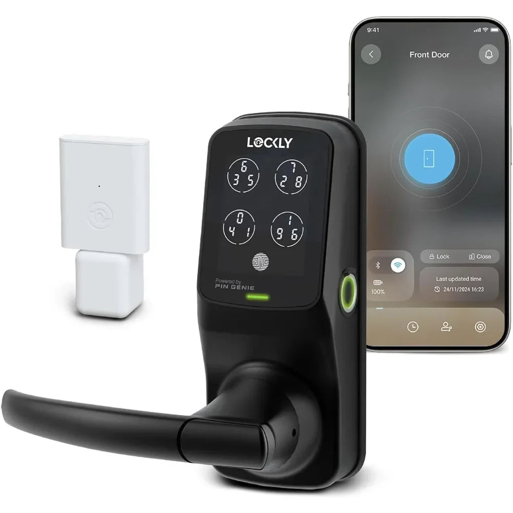Secure Pro Smart Lock – WiFi Keyless Entry with 3D Fingerprint Sensor