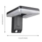 Solar Wall Light with 120° Foldable Head, Remote Infrared Sensing 3 Lighting Modes IP65 Waterproof Efficient Solar Panel
