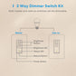 Meross HomeKit 3-Way Smart Dimmer Switch Kit – WiFi Dimming Control with Alexa, Google & SmartThings
