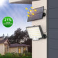 Solar Outdoor LED Motion Sensor Light – Waterproof Security Floodlight with Remote Control