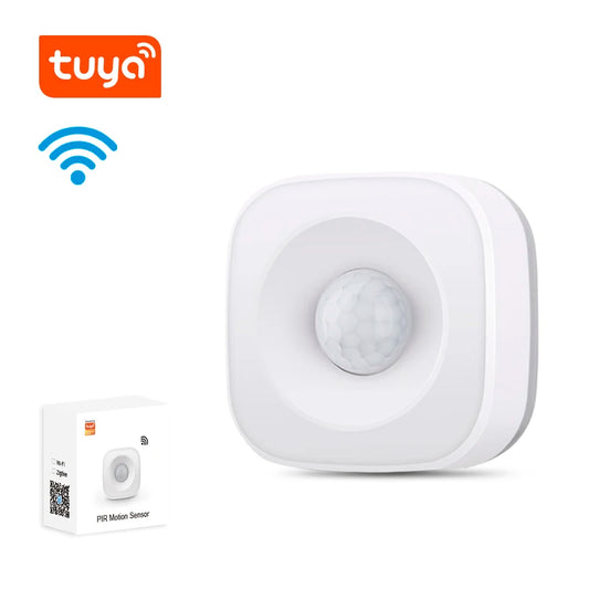 Tuya WiFi Smart PIR Motion Sensor – Wireless Motion Detector with App & Voice Control