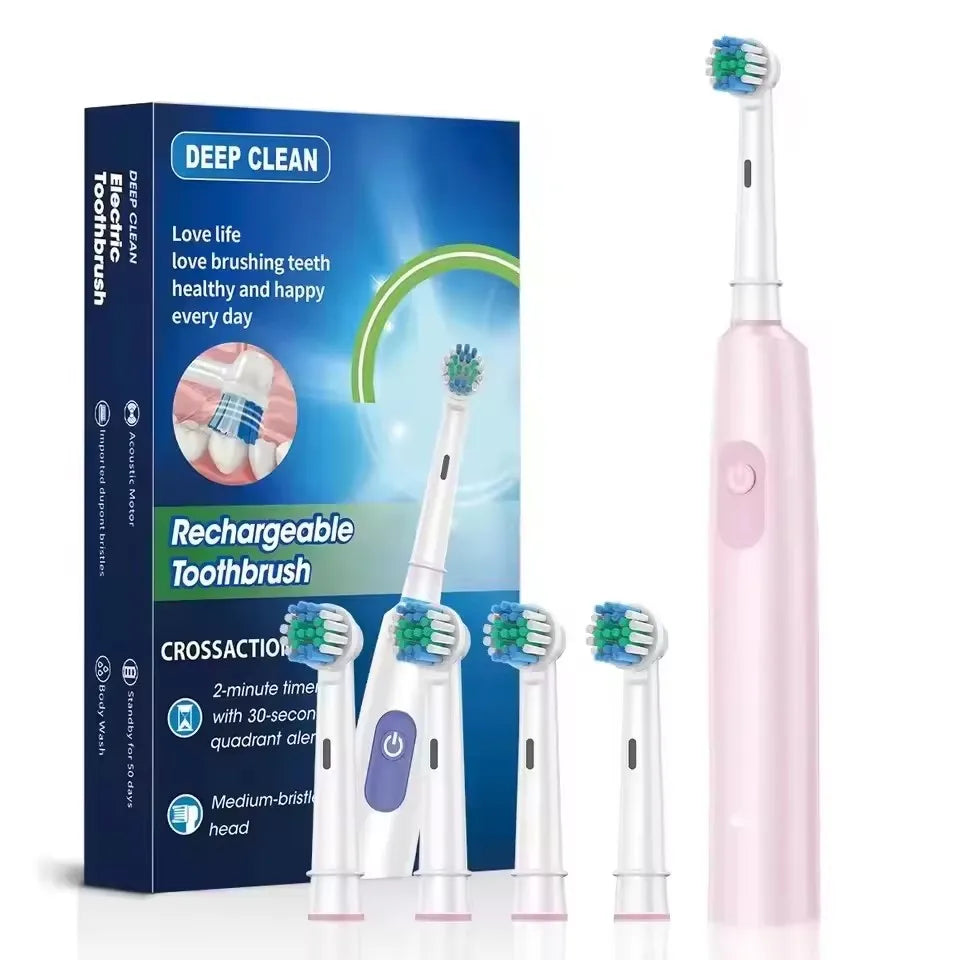 Electric Rotating Toothbrush for Adults