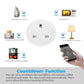 Melery WiFi 20A UK Smart Plug – Mini Smart Socket with Power Monitoring, Timer & Remote Control, Works with Tuya, Alexa & Google Home