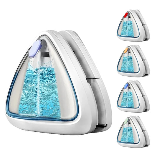 Magnetic Window Cleaner – Double-Sided Water-Filled Glass Cleaner with 10 Sponges (3–8mm Windows)