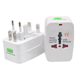 Universal Worldwide Travel Adapter – AU/UK/US/EU Plug Converter with 2 USB Charging Ports