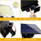 Solar Outdoor LED Motion Sensor Light – Waterproof Security Floodlight with Remote Control