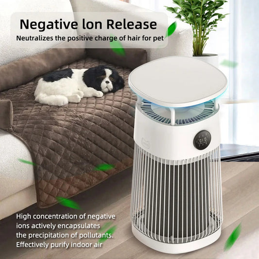 Smart WiFi Air Purifier – HEPA Filter Clean Air Machine for Small & Large Rooms