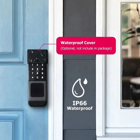 TYSH Tuya App Wifi Smart Lock Door Double Fingerprint Digital Electronic Security-protection Intelligent Door Lock For Home Use
