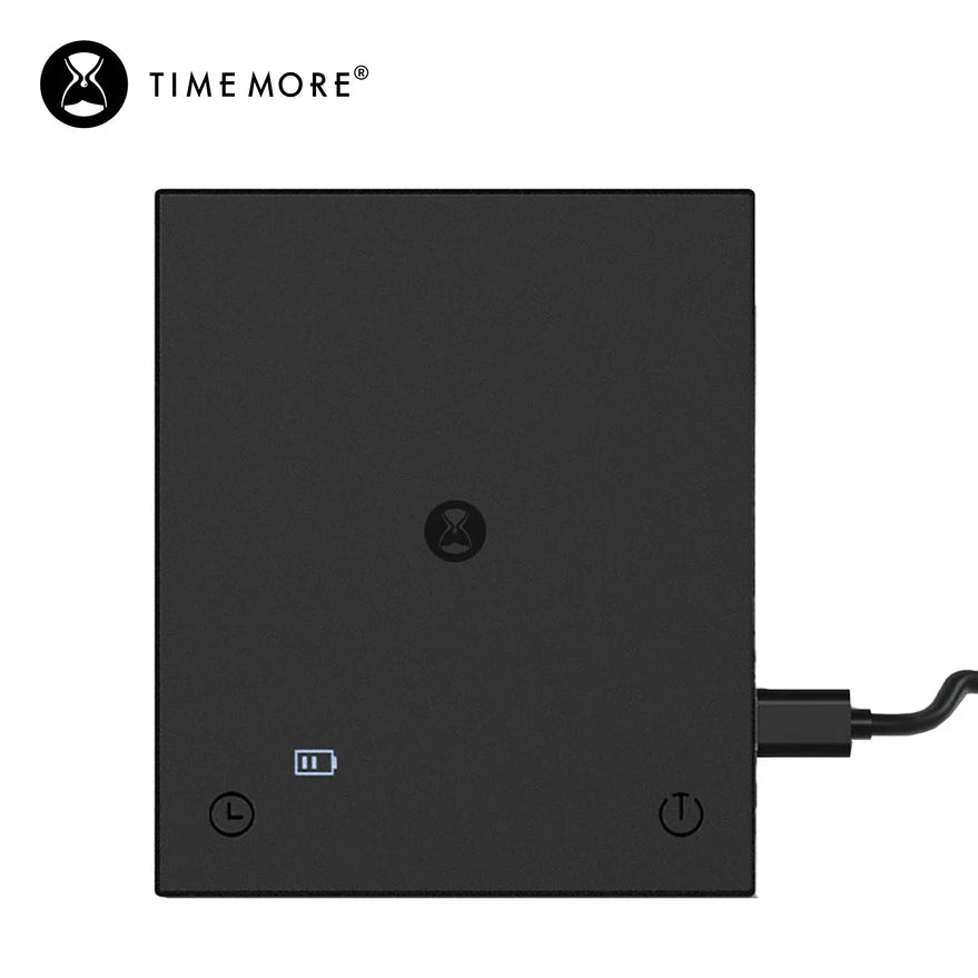 TIMEMORE Black Mirror Basic 2 – Precision Pour-Over Coffee Scale with Flow Rate Display & Auto Timer