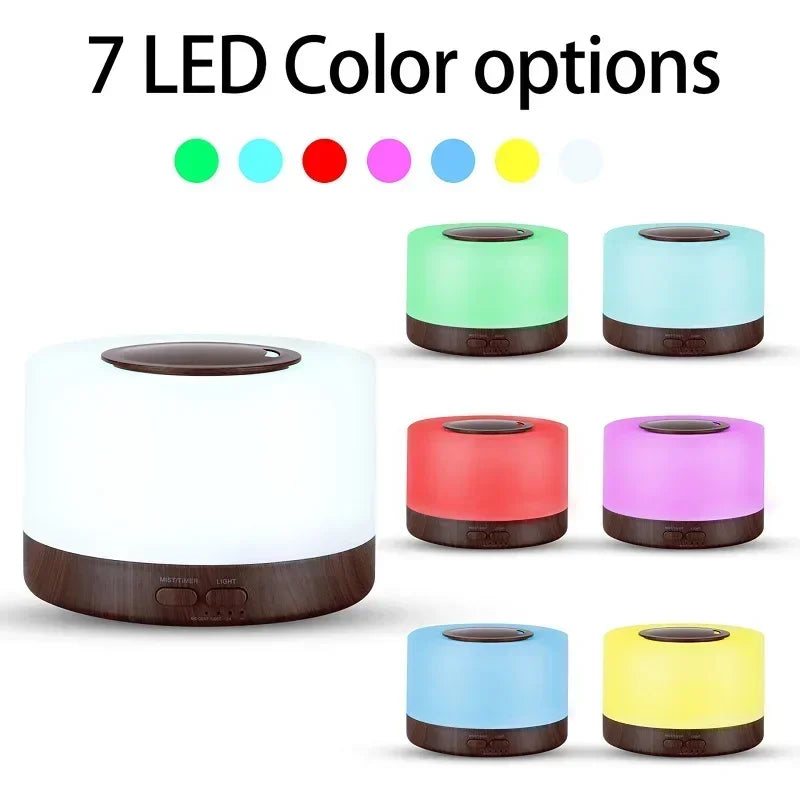 Tuya WiFi Smart Humidifier & Essential Oil Diffuser – Ultrasonic Aromatherapy with Google Home & Alexa