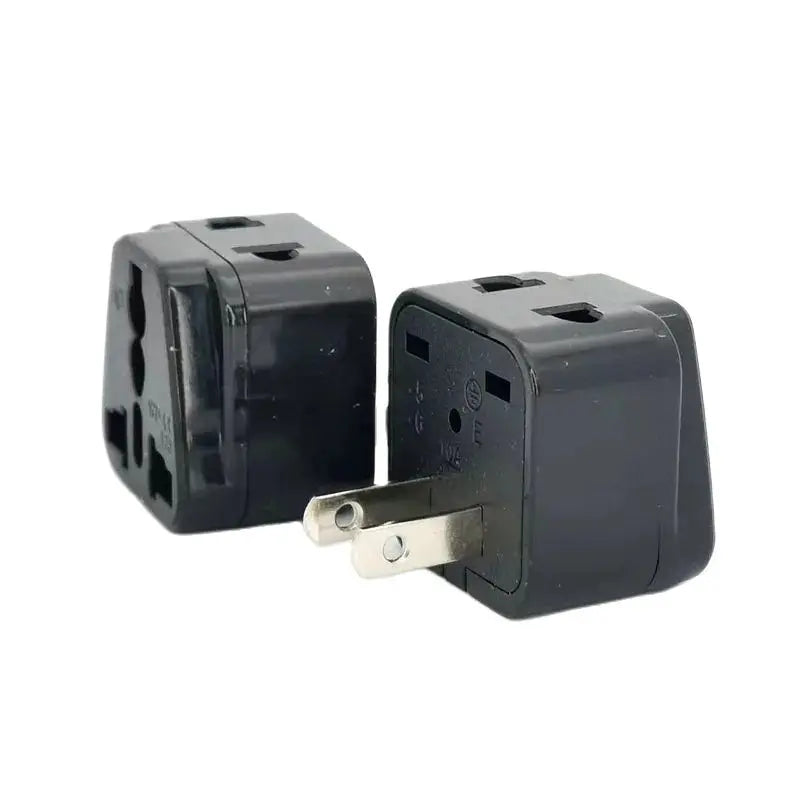 Universal Japan & America 2-in-1 Travel Adapter Plug – EU/UK/AU to US Converter (Type A/B), Compact Power Charger