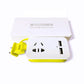 US Plug Power Strip with 2 USB Ports – Portable Extension Socket with 1.5m Cable