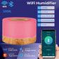Tuya WiFi Smart Humidifier & Essential Oil Diffuser – Ultrasonic Aromatherapy with Google Home & Alexa