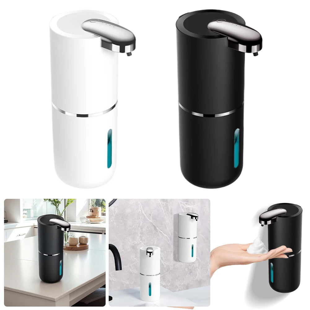 380ml Automatic Wall-Mounted Soap & Sanitizer Dispenser – Touchless Hygiene Made Easy